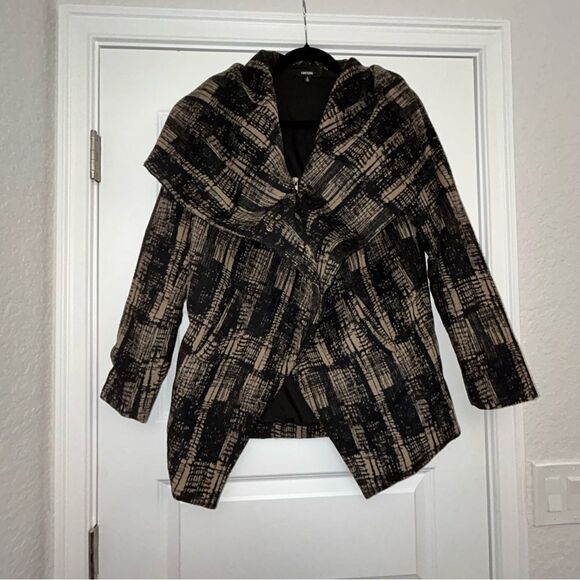 Funktational Long Sleeve Lagenlook Wool Blend Coat - Picture 4 of 10